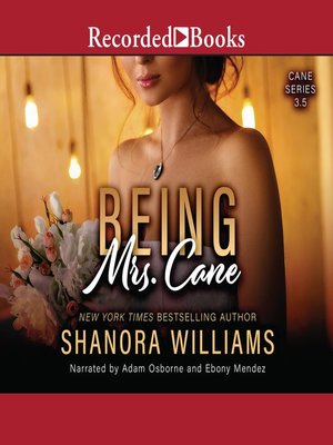 cover image of Being Mrs. Cane